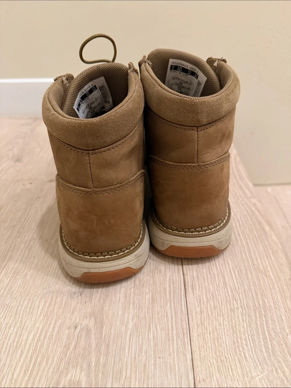 Carhartt Men's Tan Chukka Moc Toe Boots